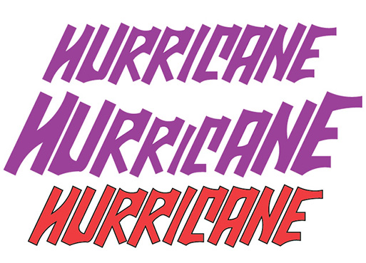 hurricane logo design