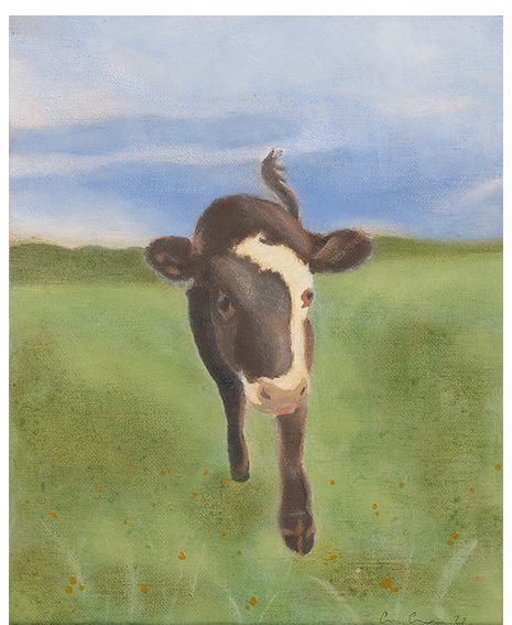 calf painting