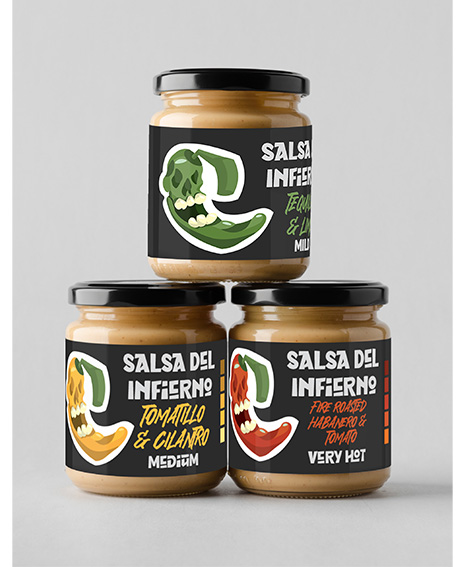 salsa jar labels